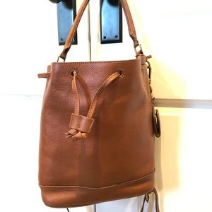 Madewell Lafayette Leather Bucket Bag